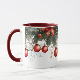 Red Bubble christmas Mugg