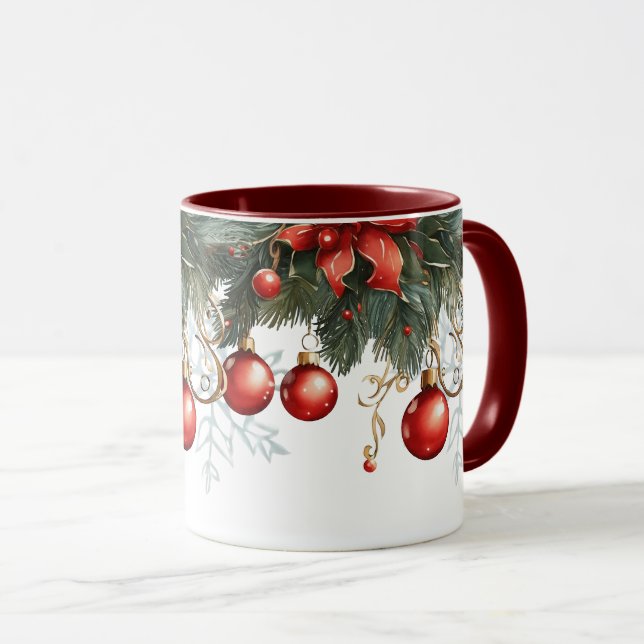 Red Bubble christmas Mugg (Framsida höger)