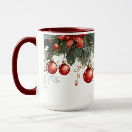 Red Bubble christmas Mugg