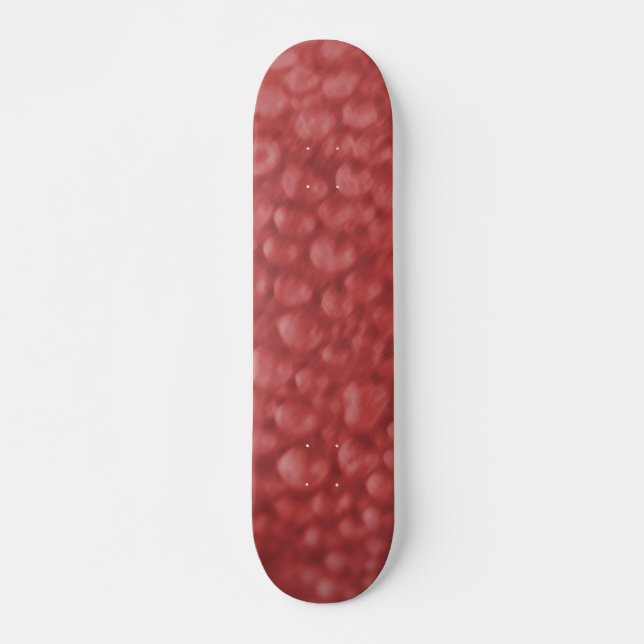 Red Bubbles Skateboard (Framsida)