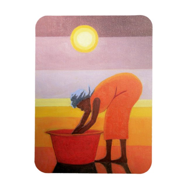 Red Bucket 2002 Magnet (Vertikal)