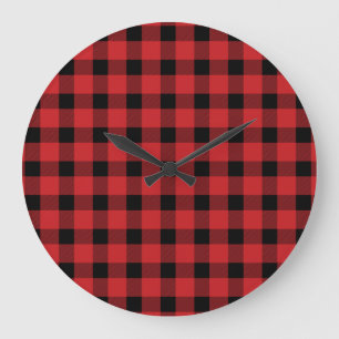 Red Buffalo Land Lumberjack Play Stor Klocka