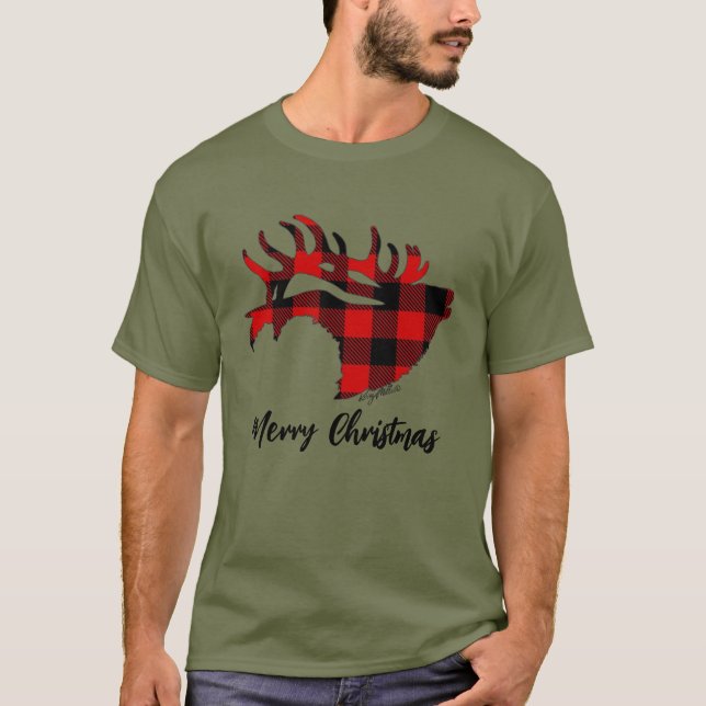 Red Buffalo Play Bull Elk T-Shirt (Framsida)