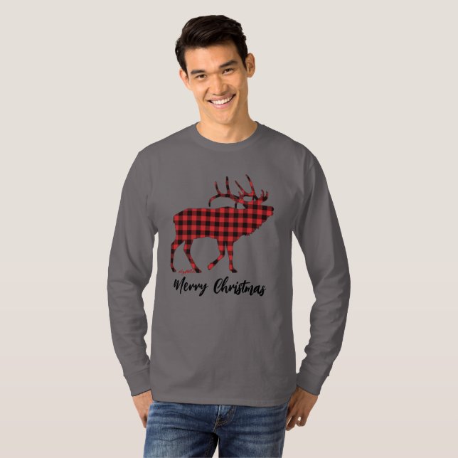 Red Buffalo Play Bull Elk T-Shirt (Hel framsida)