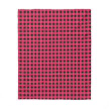 Red Buffalo Play Check Winter Rustic Patterned