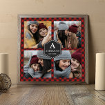 Red Buffalo Play Lumberjack Family Photo Collage Poster<br><div class="desc">Ladda upp dina favoritfoton för att göra din egen unika personlig-fotogåva.</div>