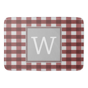 Red Buffalo Play Monogram Bath Mat Badrumsmatta
