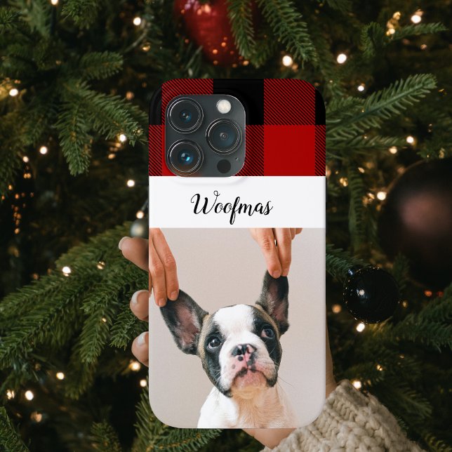 Red Buffalo Play och Merry Woofmas med Hund Photo  (Skapare uppladdad)