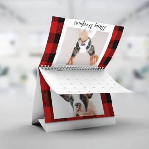 Red Buffalo Play och Merry Woofmas med Hund Photo Kalender