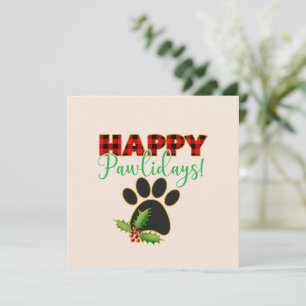 Red Buffalo Play Paw Skriv ut jul