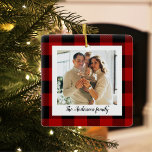 Red Buffalo Play & Personal Namn och Photo Julgransprydnad Keramik<br><div class="desc">Gå in i tidlöst stil med våra klassiska personliger i Red Buffalo Play på Zazzle! Oavsett om du är tittar att lägga till en aning rustik charm till ditt liv eller om du söker efter perfekten, så har vår samling något för alla. Upptäck den bestående charmen med Red Buffalo Play...</div>