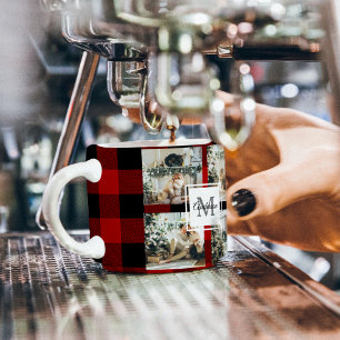 Red Buffalo Play Personlig initial Gått Espressomugg