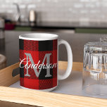 Red Buffalo Play | Personlig initial | Gått Kaffemugg<br><div class="desc">Backa dina kära i den klassiska röda Buffalo Packs värme och charm med en personlig beröring. Oavsett om det är för en födelsedag,  årsdag eller bara för att visa någon du bryr dig om,  är det här anpassadets gåva som gör ett bestående intryck.</div>