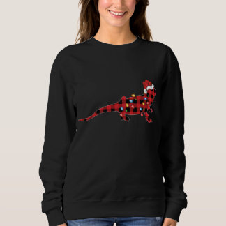 Red Buffalo Play Santa Hat Bearded Dragon Christm T Shirt