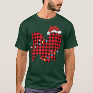 Red Buffalo Play Santa Hat Shih Tzu Hund jul T Shirt