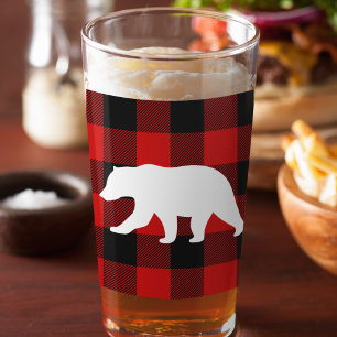 Red Buffalo Play & White Bear Glaskopp