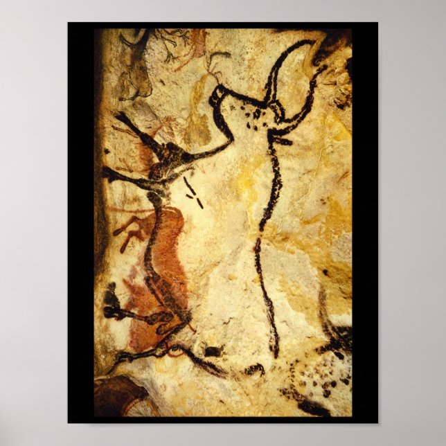 Red Bull', Lascaux, Dordogne_Art of Antiquity Poster (Framsidan)