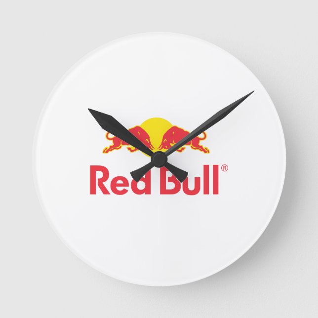 Red Bull logotyp Rund Klocka (Framsida)