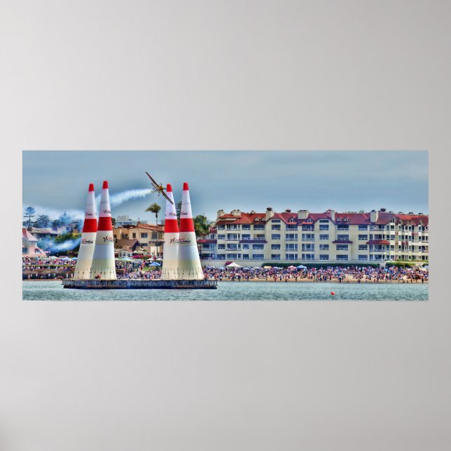 Red Bull Luft Tävling - San Diego Poster (Framsidan)