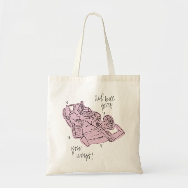 red bull tote (f1!) tygkasse (Framsidan)