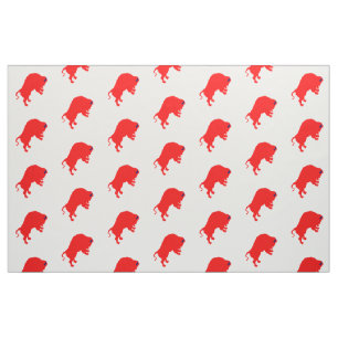 Red Bulls Fabric Tyg