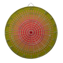 "Red Bullseye" Dart Board Darttavla