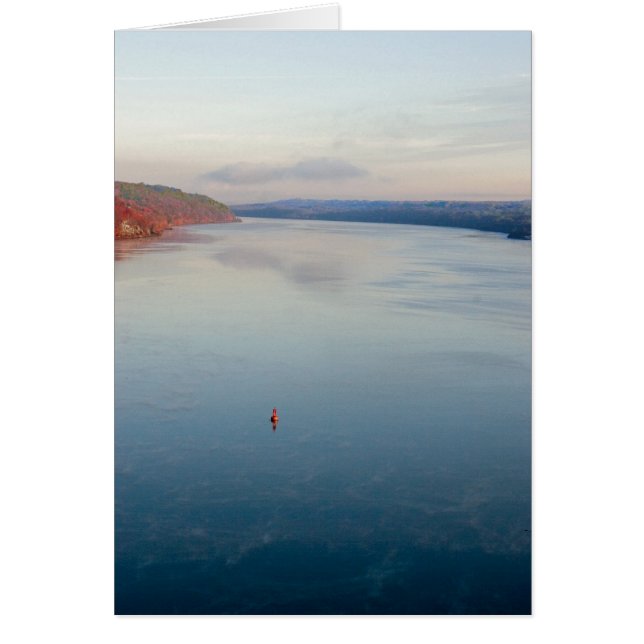 Red Buoy Hälsningskort (Framsidan)