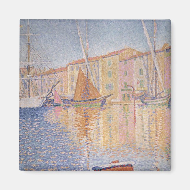 Red Buoy, Saint Tropez, 1895 Magnet (Framsidan)