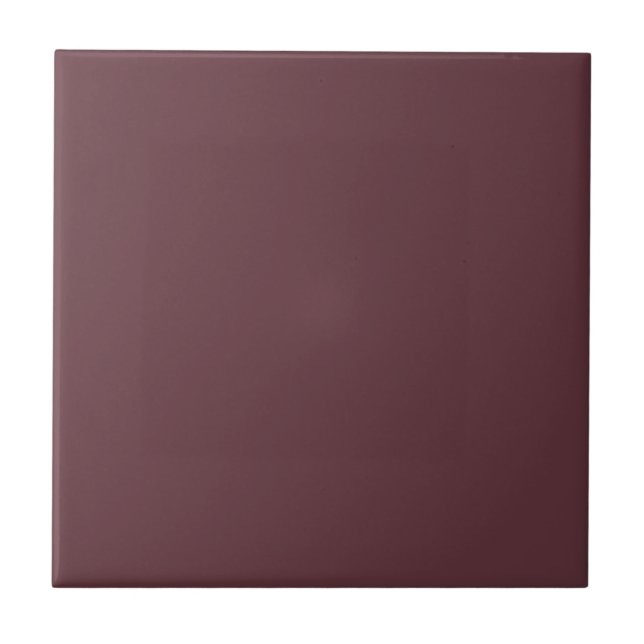 Red Burgundy Square Kitchen and Bathroom Kakelplatta (Framsidan)