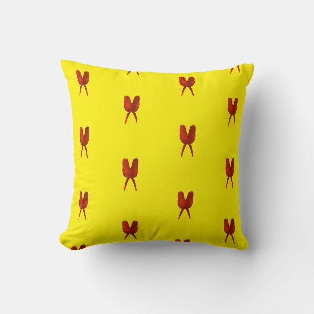 Red Butterfly Kudde (Framsida)