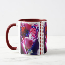 Red Butterfly Mugg