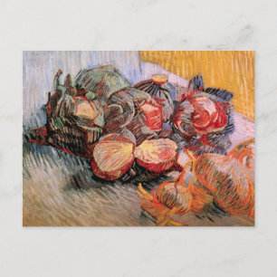 Red Cabbages and Onions by Vincent van Gogh Vykort
