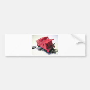 Red Caboose Bildekal