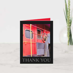 Red Caboose Door - tackkort