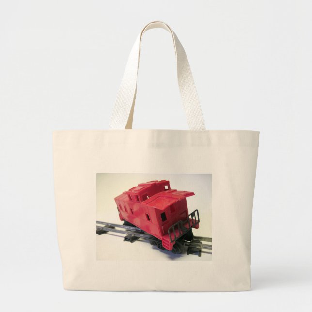 Red Caboose Jumbo Tygkasse (Framsidan)