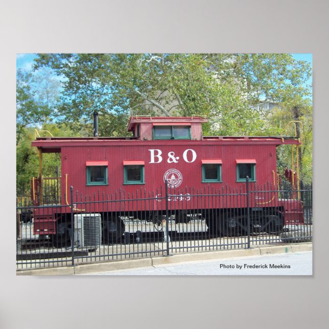 Red Caboose Poster (Framsidan)