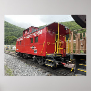 Red Caboose Poster
