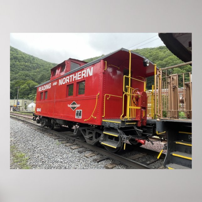 Red Caboose Poster (Framsidan)