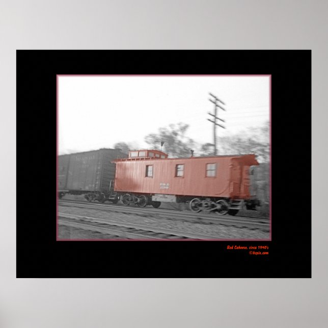 Red Caboose, Poster runt 1940 (Framsidan)