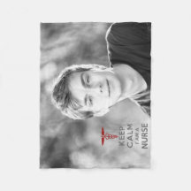 Red Caduceus Behålla Lugn I är en sjuksköterska