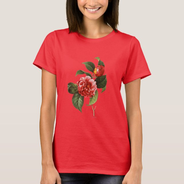 Red Camellia, 1833 Tröja (Framsida)
