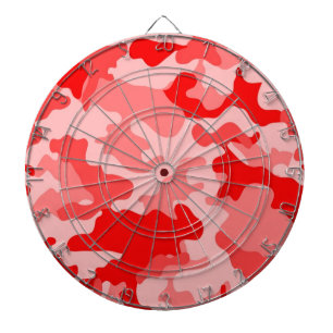 Red Camo Dartboard Piltavla