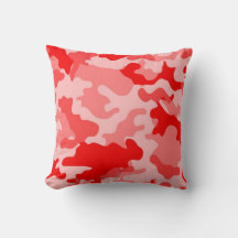 Red Camo Dekorativ kudde