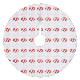 Red Candy 2 Julgran Skirt Julgransmatta Fleece