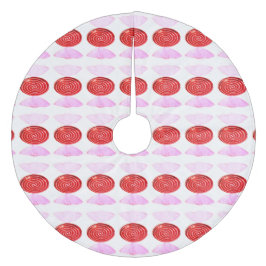 Red Candy 3 Julgran Skirt Julgransmatta Fleece