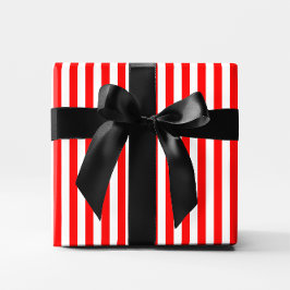 Red Candy cane Rand Presentpapper