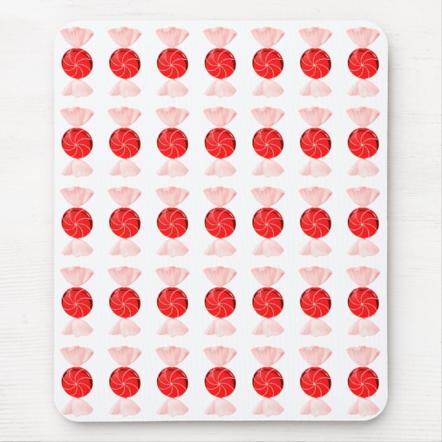 Red Candy Mouse Pad Musmatta (Framsidan)