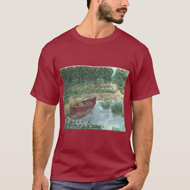 Red Canoe T-shirt (Framsida)
