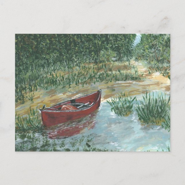 Red Canoe Vykort (Framsida)