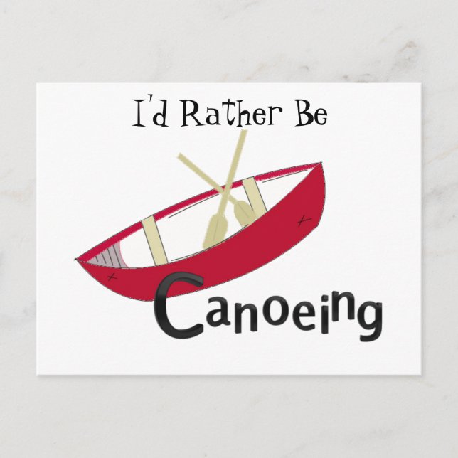 Red Canoe Vykort (Framsida)